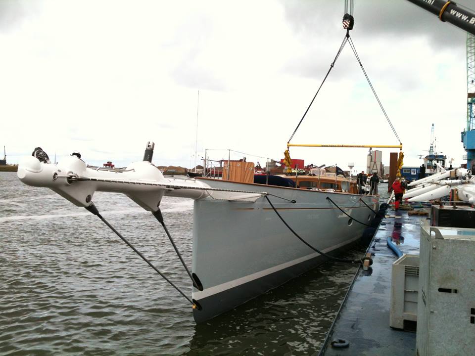 Image for article Royal Huisman launch 46.4m Hoek Project 392